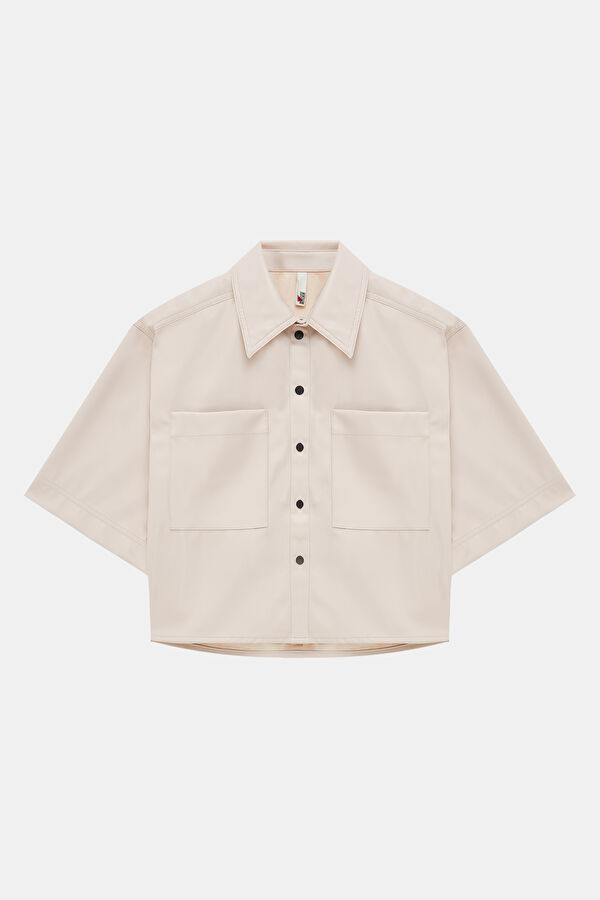 Beige Women's Shirt