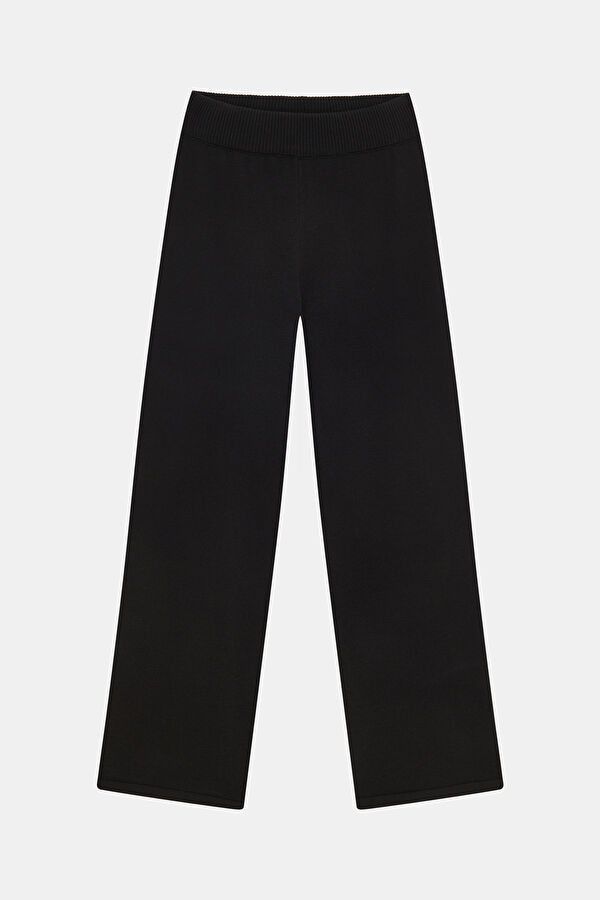 Black Wide Leg Women's Pants