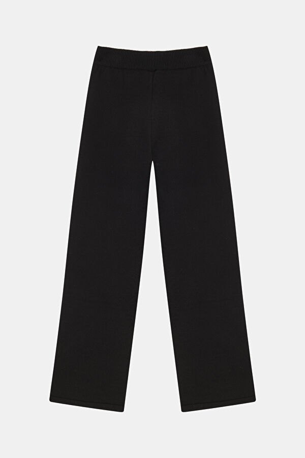 Black Wide Leg Women's Pants 2