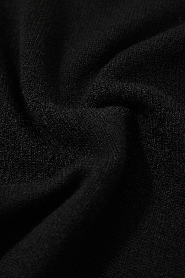 Black Wide Leg Women's Pants 4