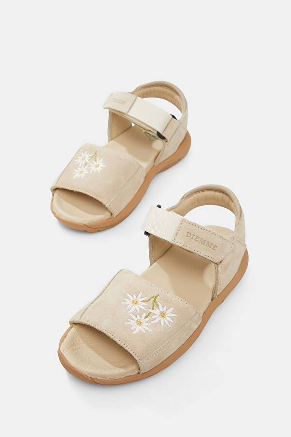 Cream Sandals 6