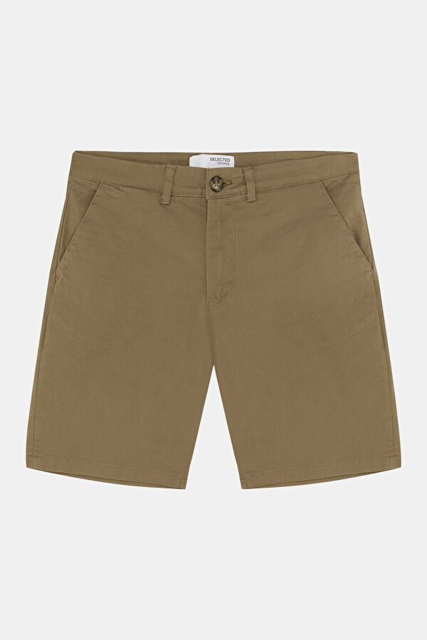 Light Brown Organic Cotton Men's Shorts