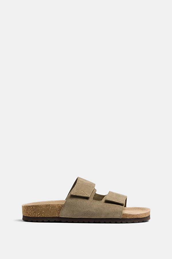 Beige Men's Slippers