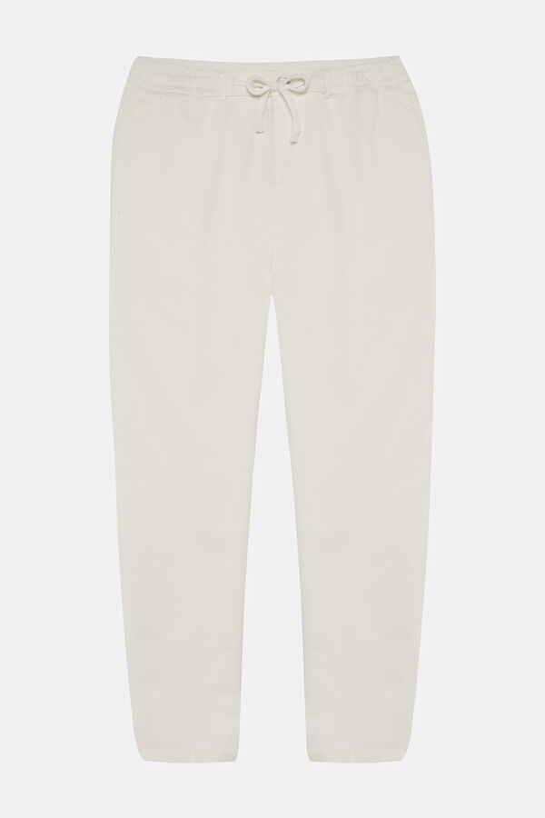 Off-White Straight Leg Men's Trousers