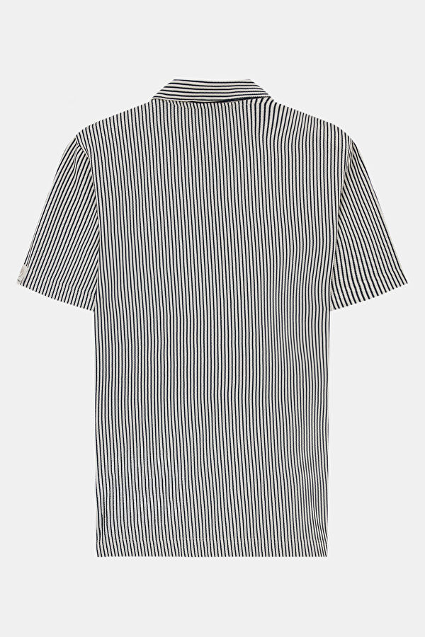 Lacivert Polo Yaka T-Shirt 2