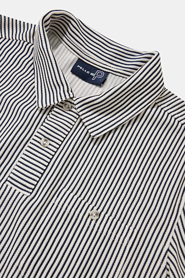 Lacivert Polo Yaka T-Shirt 3