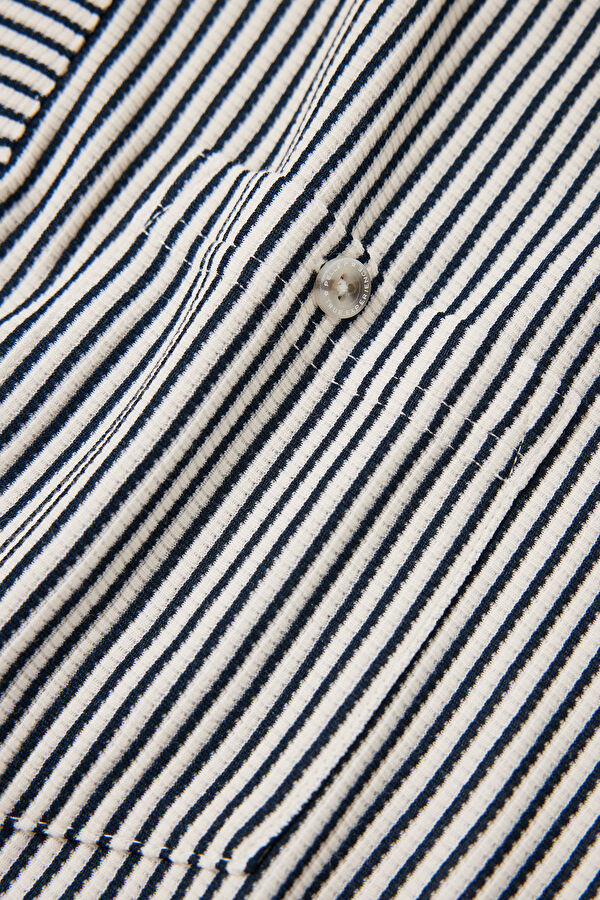 Lacivert Polo Yaka T-Shirt 4