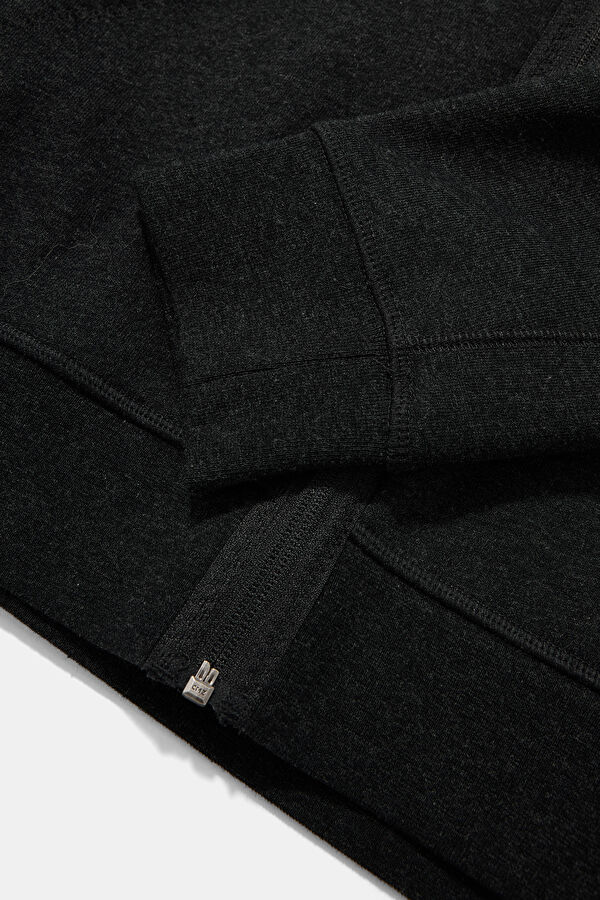 Antrasit Kapuşonlu Erkek Sweatshirt 4