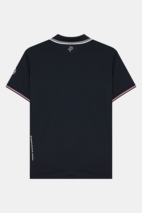 Lacivert Polo Yaka Erkek T-Shirt 2