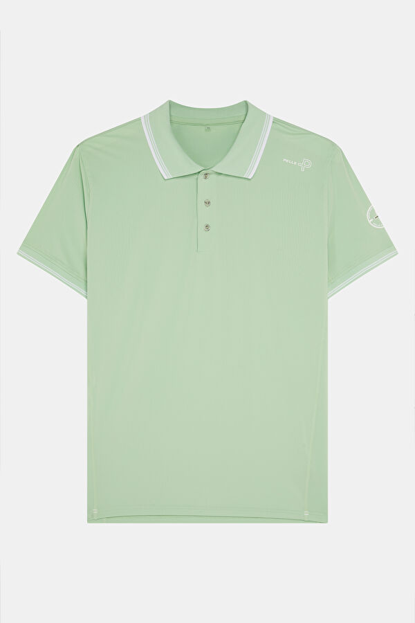 Yeşil Polo Yaka Erkek T-Shirt