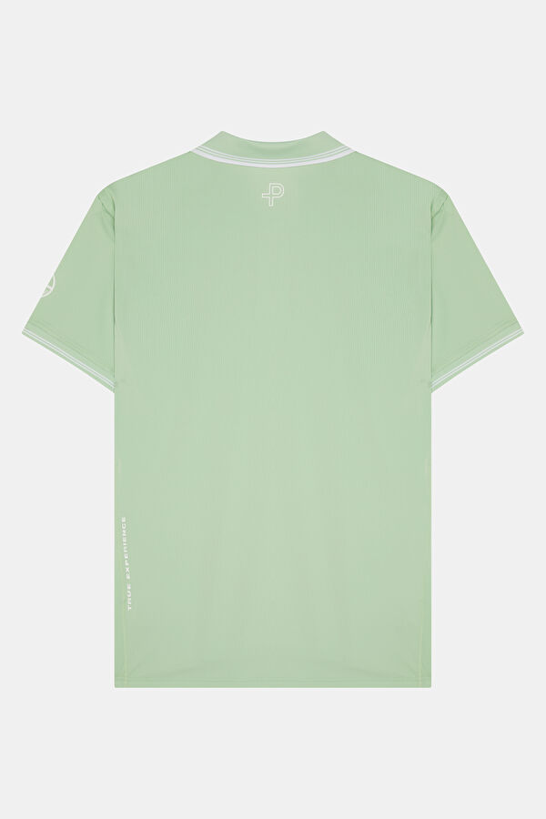 Yeşil Polo Yaka Erkek T-Shirt 2