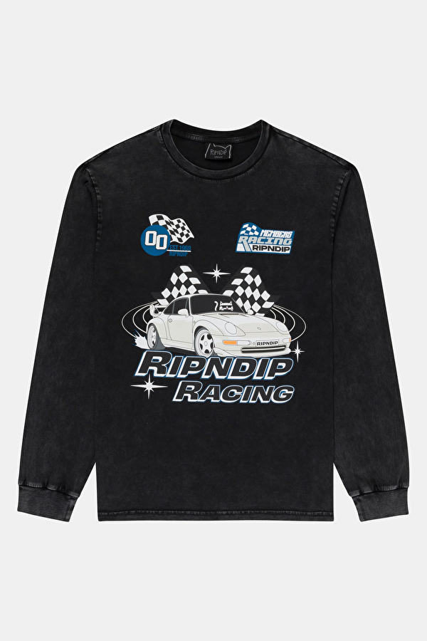 Relax Fit Anthracite Crew Neck Printed Men's T-Shirt 3