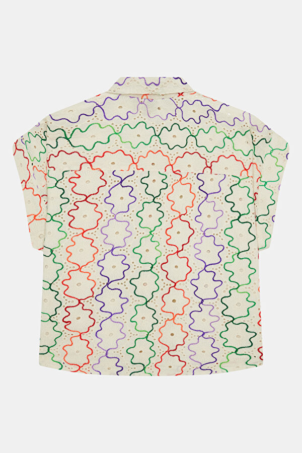 Multicolored Patterned Shirt 2