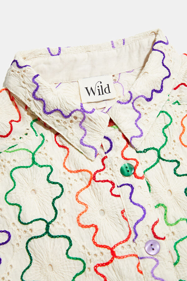Multicolored Patterned Shirt 3
