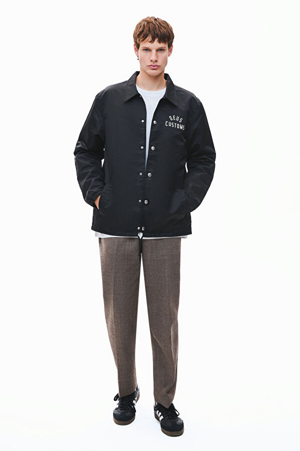 Black Men's Jacket 3