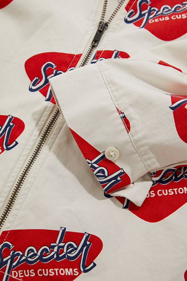 Multicolored Zip-Up Men's Jacket 4