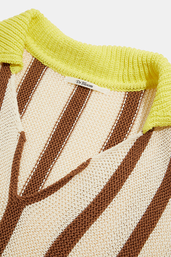 Coffee Patterned Women's Sweater 3