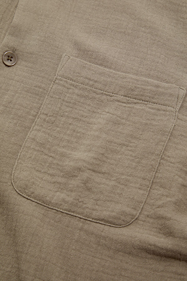 Khaki Men's Shirt 5