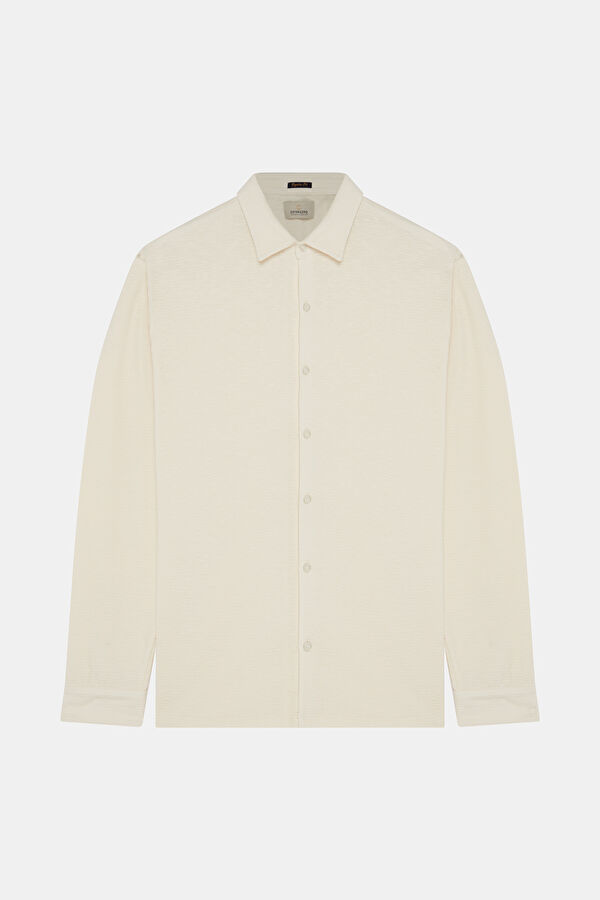 Ecru Men's Shirt