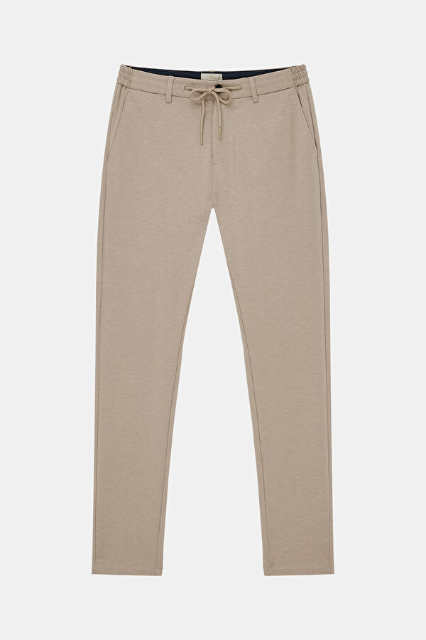 Sand Slim Fit Men's Trousers