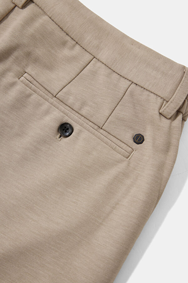 Sand Slim Fit Men's Trousers 4