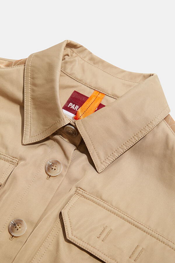 Beige Women's Raincoat 3