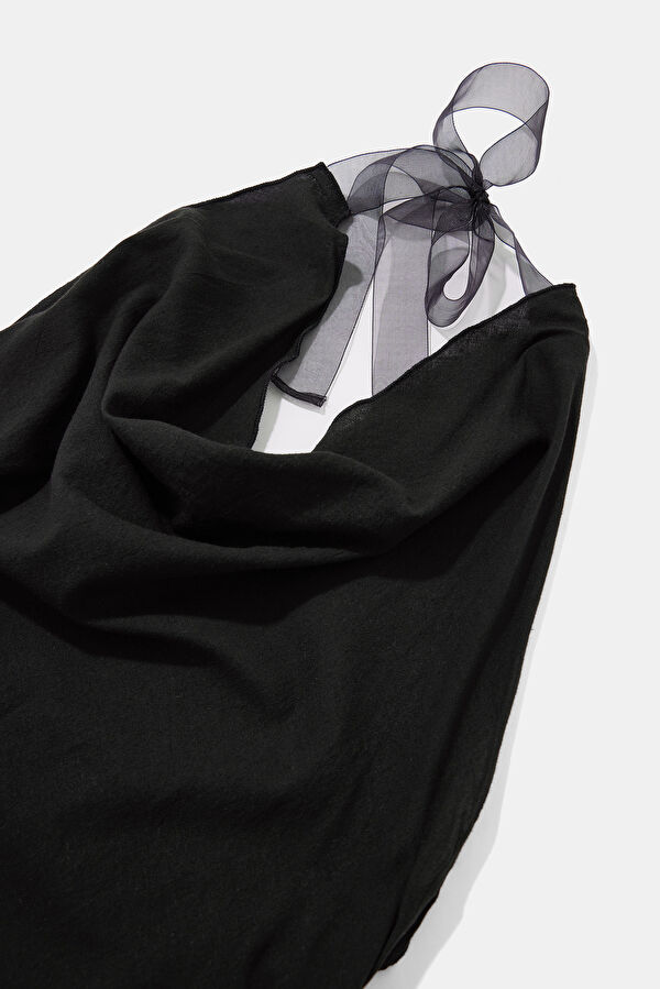 Black Maxi Women's Dress 3