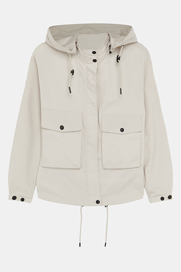 Beige Women's Coat