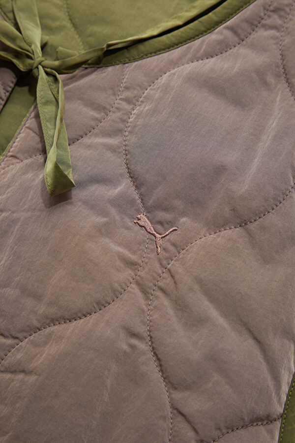 Yona Khaki Women's Vest 5