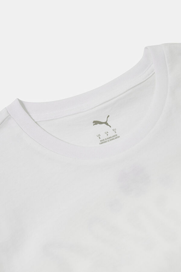 White O Neck Printed T-Shirt 5