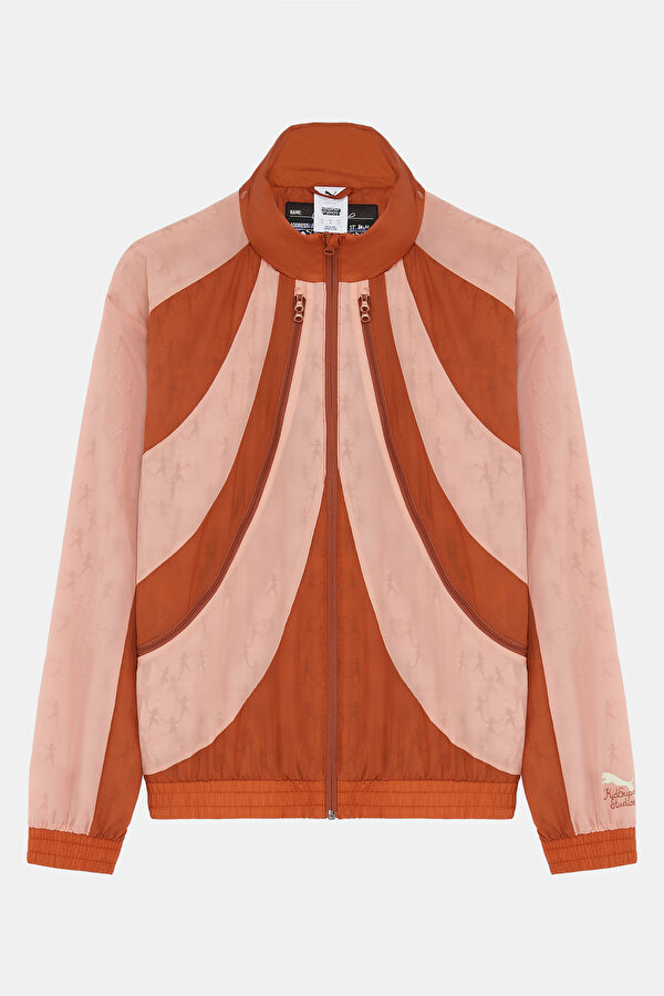 X Kidsuper Windbreaker Pembe Kadın Ceket
