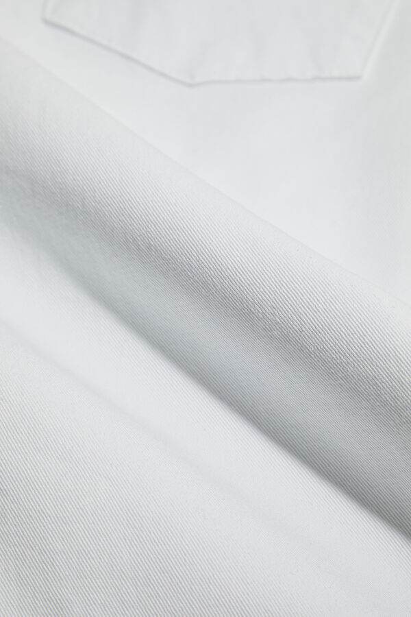 White Straight Leg Women's Trousers 5
