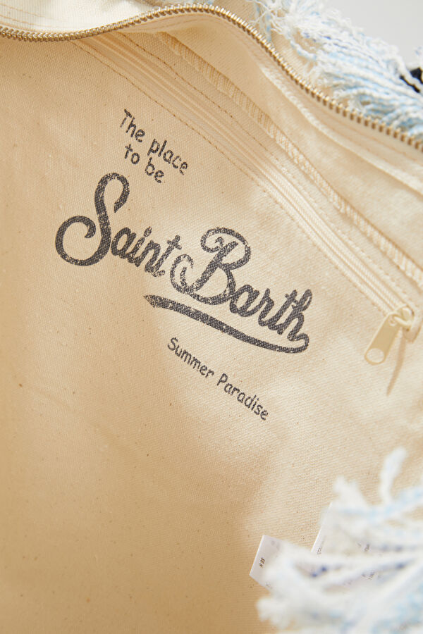 Vanity Cream Patterned Bag 5