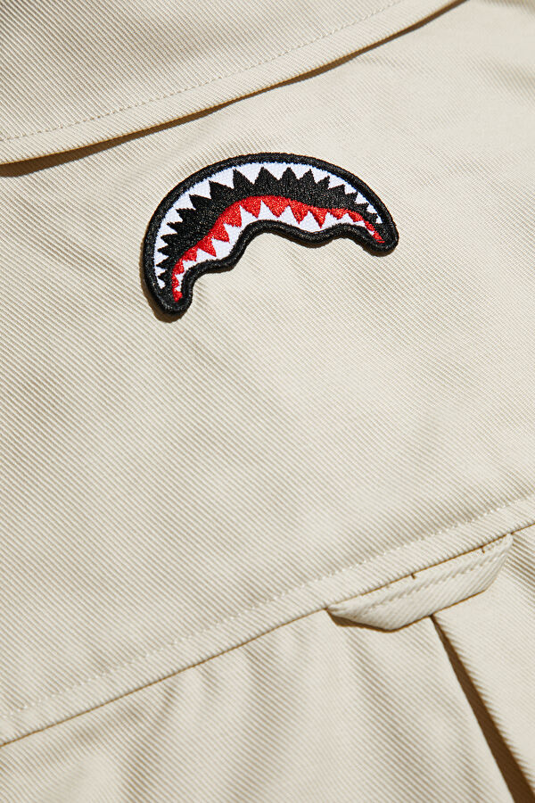 Relax Kalıp Krem Erkek Gömlek 6