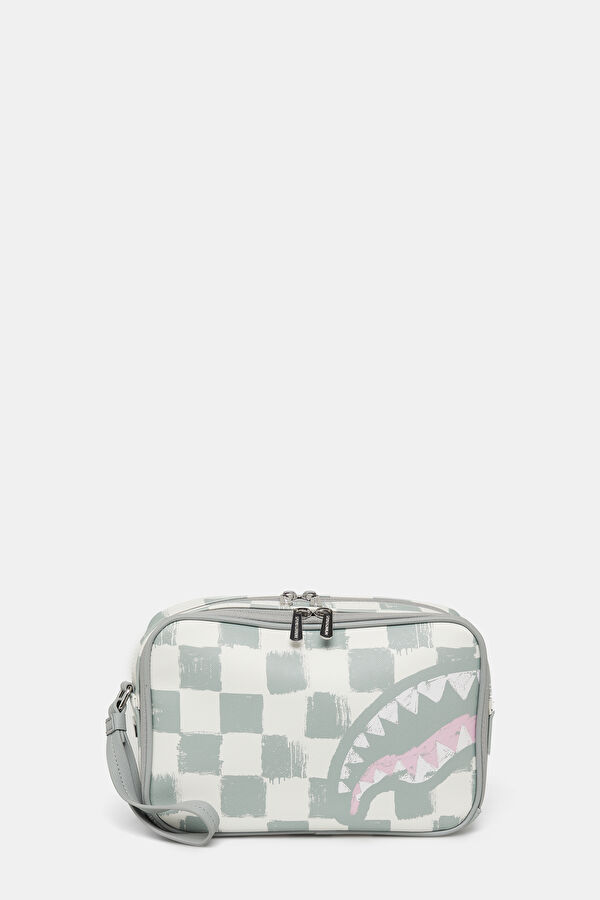 Vanquish Cream Toiletry Bag Çanta