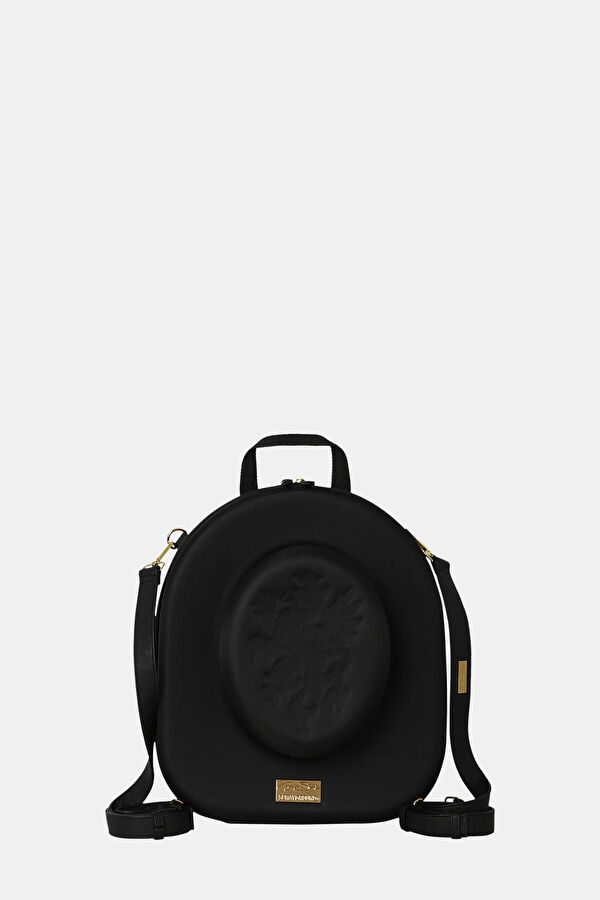 Nissim Black Hat Bag Backpack