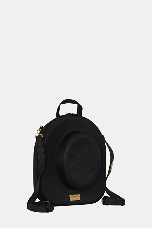 Nissim Black Hat Bag Backpack 3
