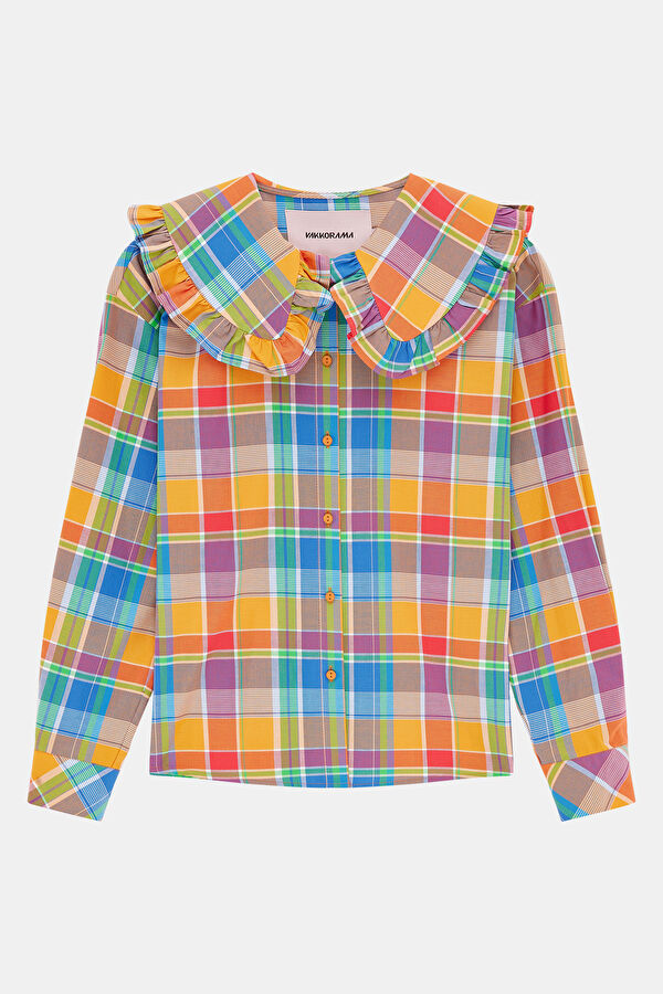 Multicolored Plaid Women's Shirt