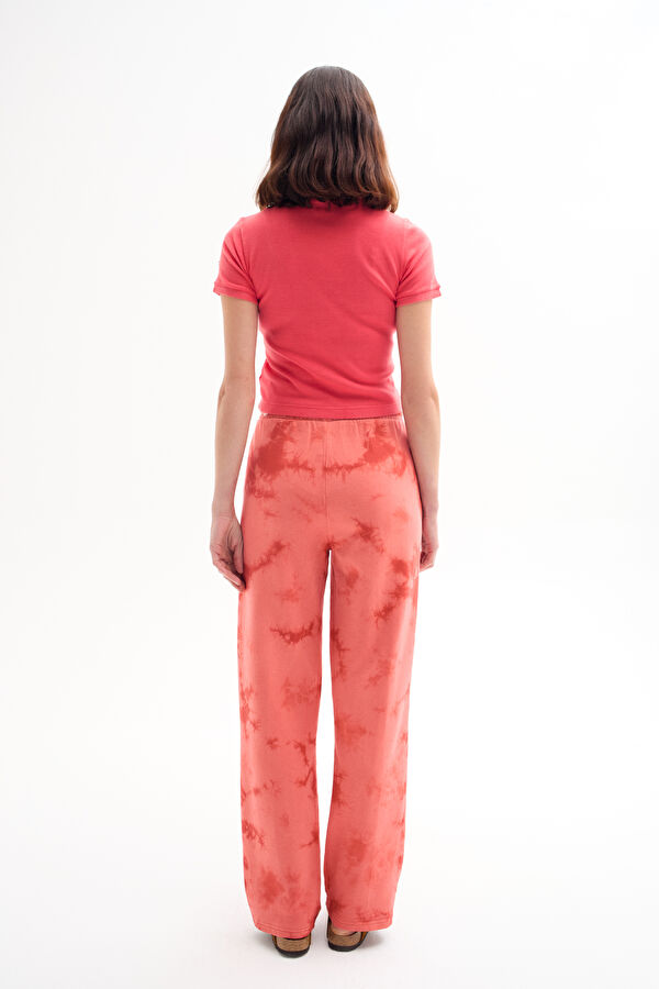 Red Polo Collar Women's T-Shirt 2
