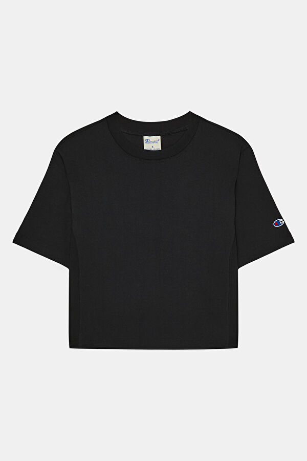 Black Crew Neck Women's T-Shirt