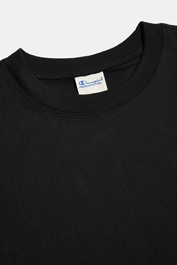 Black Crew Neck Women's T-Shirt 3