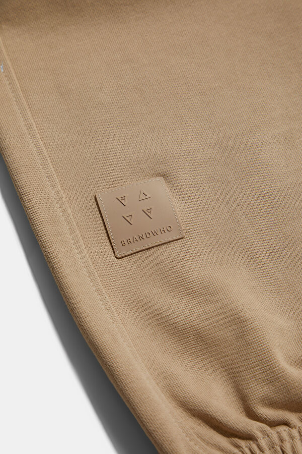 Beige Slim-Fit Men's Sport Trousers 5