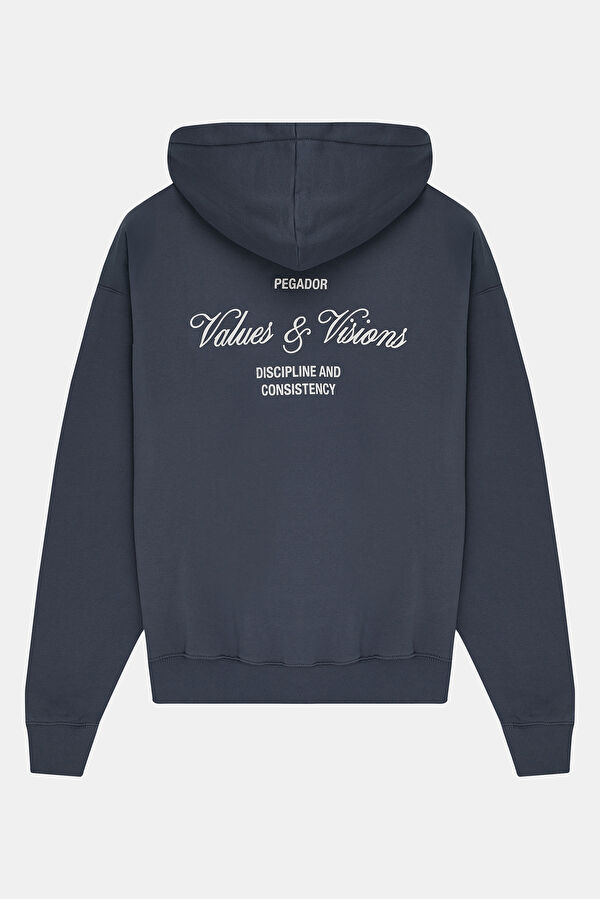 Mavi Relax Kalıp Kapuşonlu Erkek Sweatshirt 2