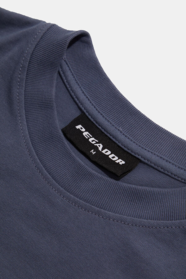 Mavi Relax Kalıp Bisiklet Yaka Erkek Sweatshirt 5