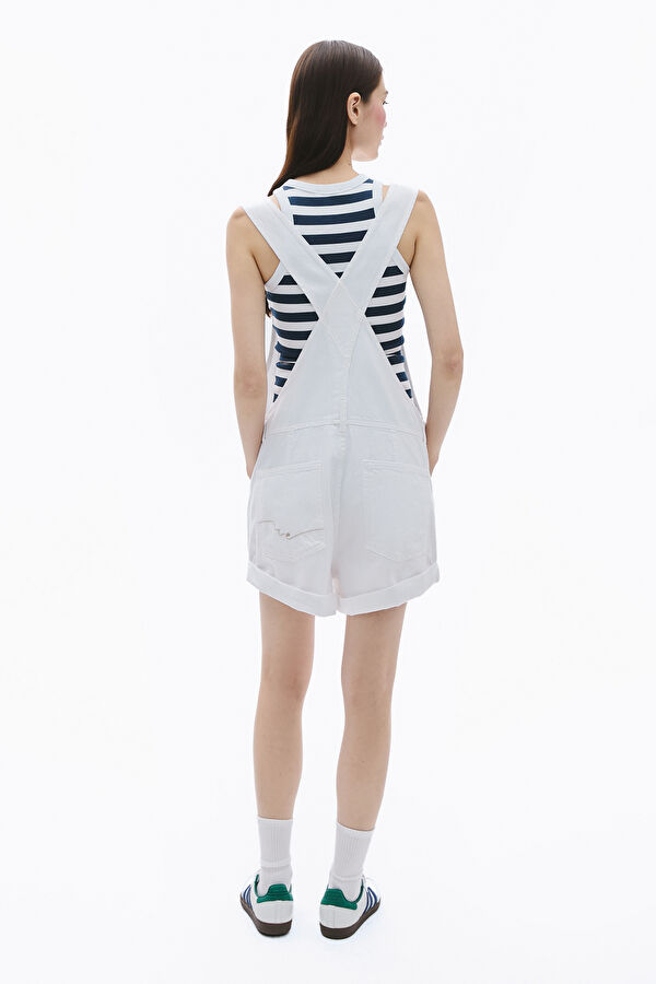 White Women's Jumpsuit 2