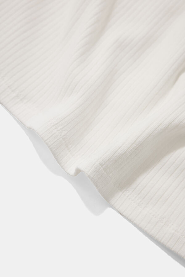 Off-white Strappy Women's Blouse 4