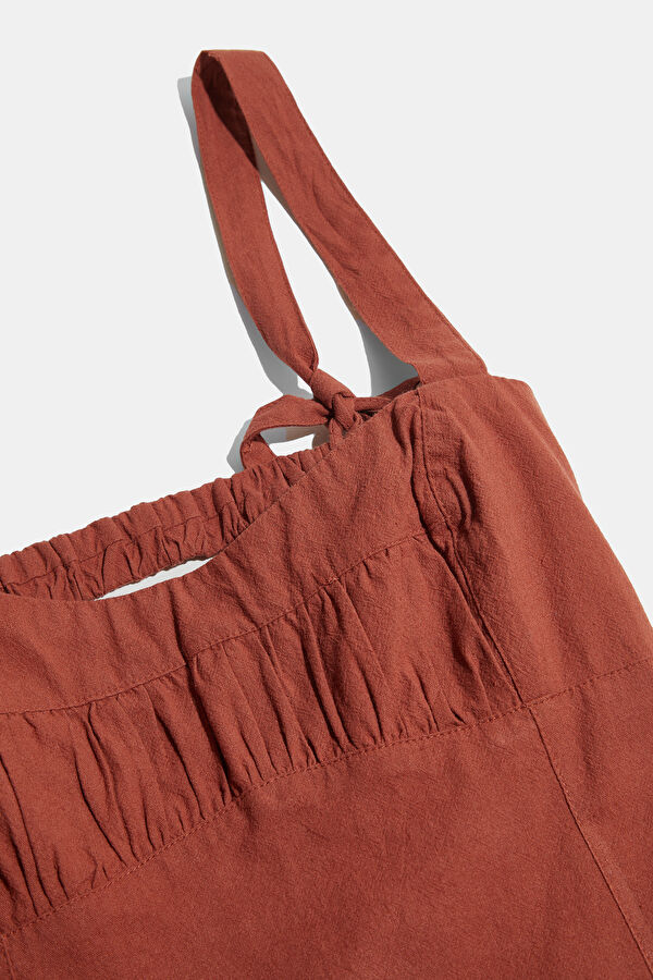 Tile-colored Mini Women's Dress 6