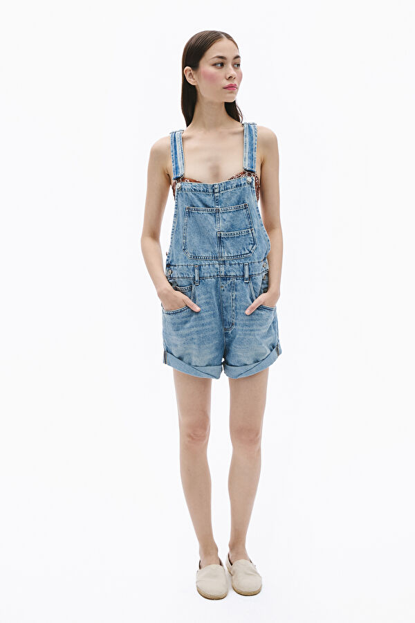 Light Blue Women's Jumpsuit