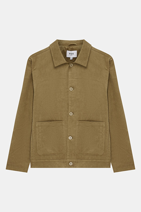 Camel Buttoned Men's Jacket 3