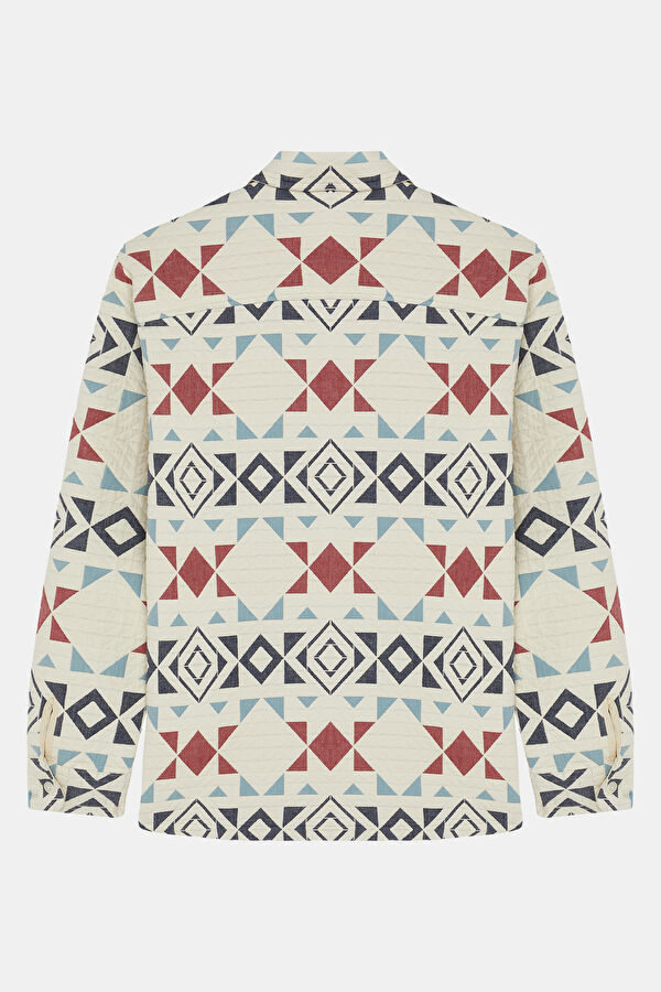Multicolored Zip-Up Men's Jacket 2